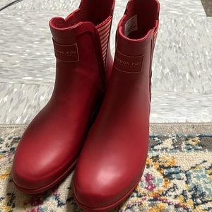 London fog rain boots